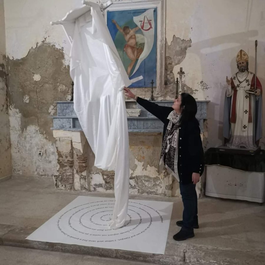 Installazione - Culla vuota d'attesa